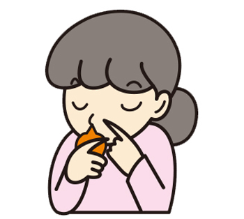 点鼻薬をさす